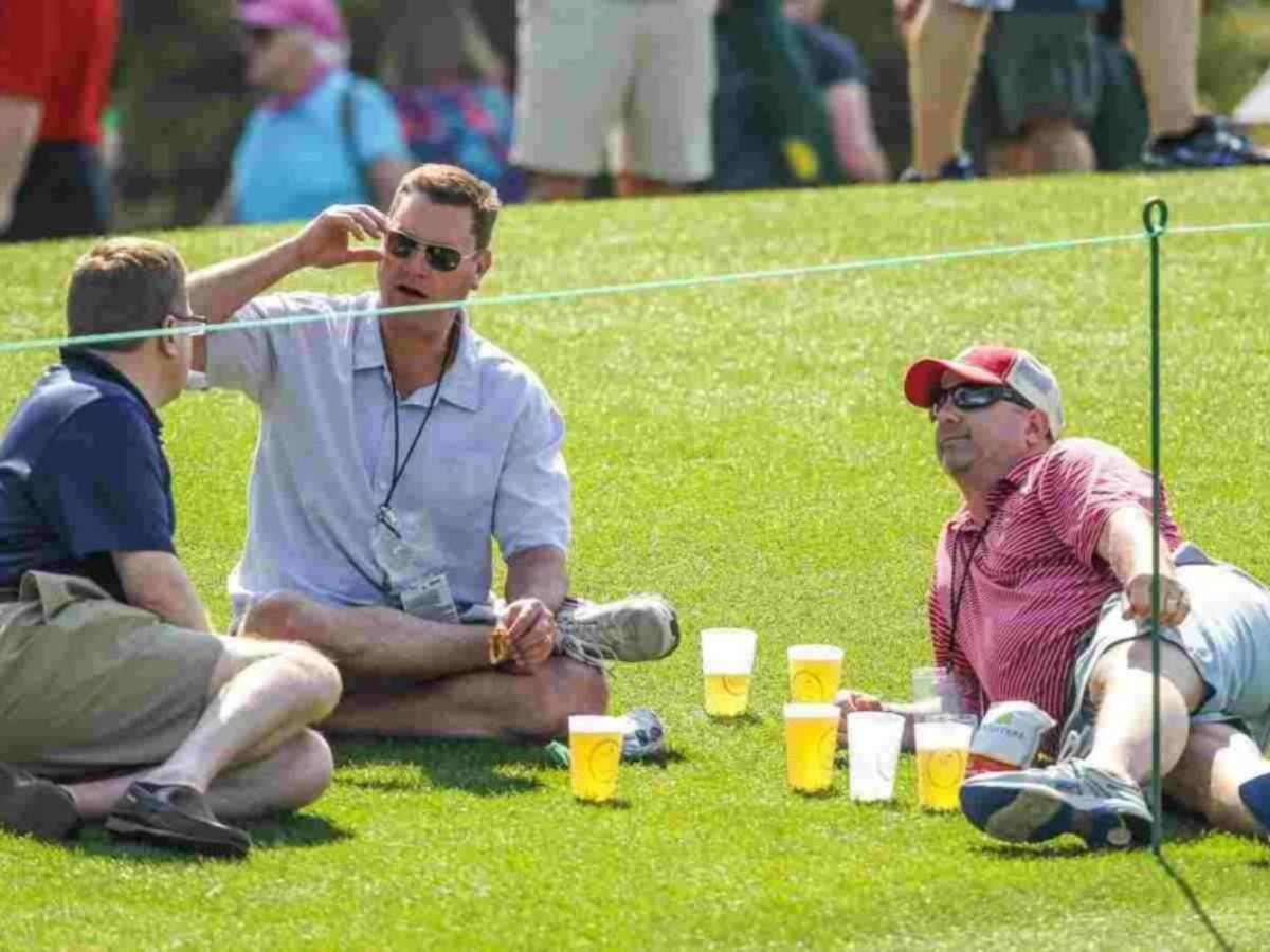 Can golfers drink alcohol on the PGA Tour?