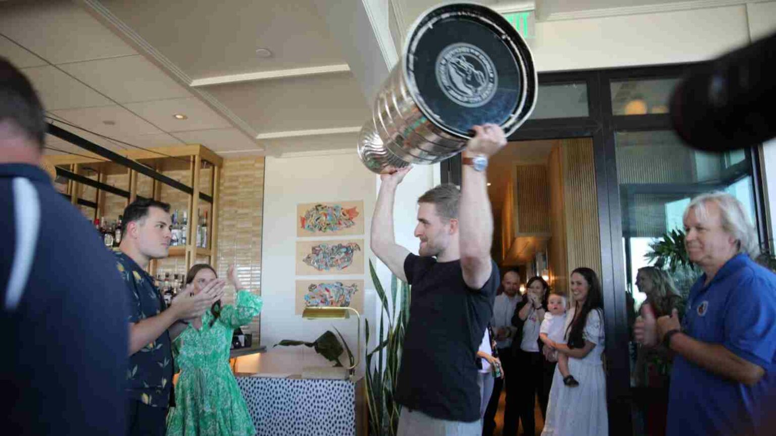 “It’s Content King’s day!” Defenceman Devon Toews got Stanley Cup its