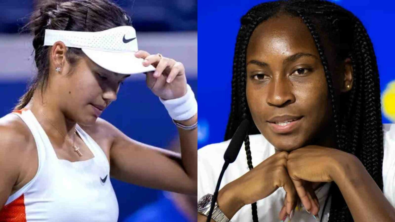 “You just have to accept it” Coco Gauff comments on Emma Raducanu’s ...