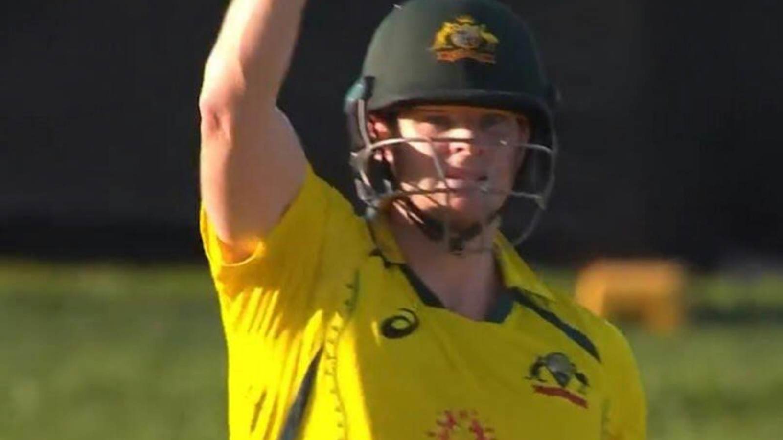 WATCH: Steve Smith smashes six; immediately tells umpire to give no-ball