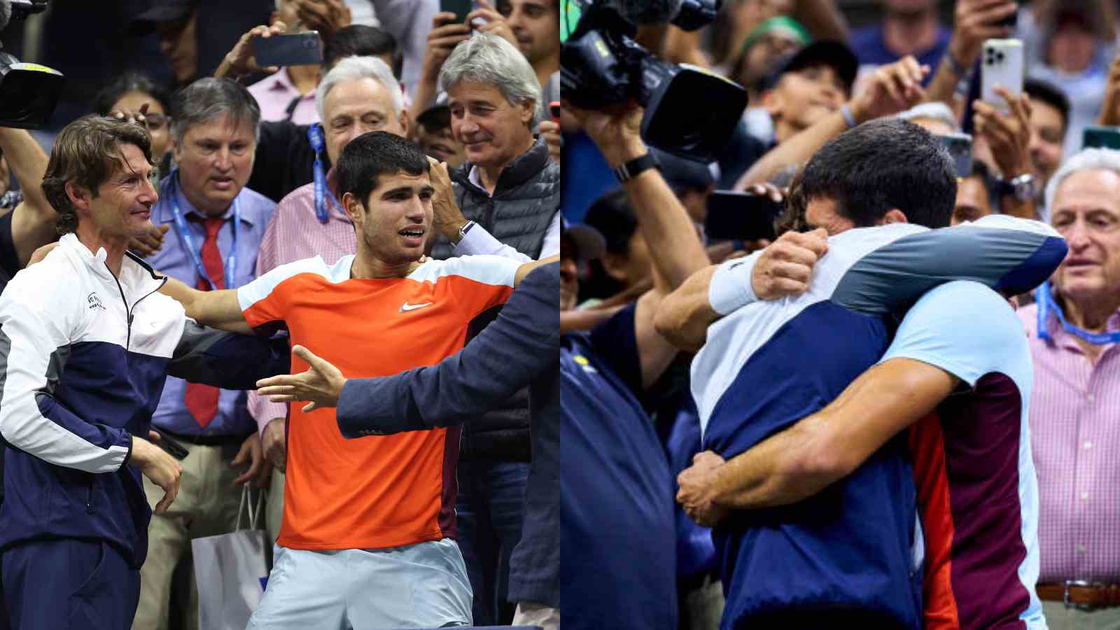 WATCH: "He is my second father" Carlos Alcaraz cries his heart out with