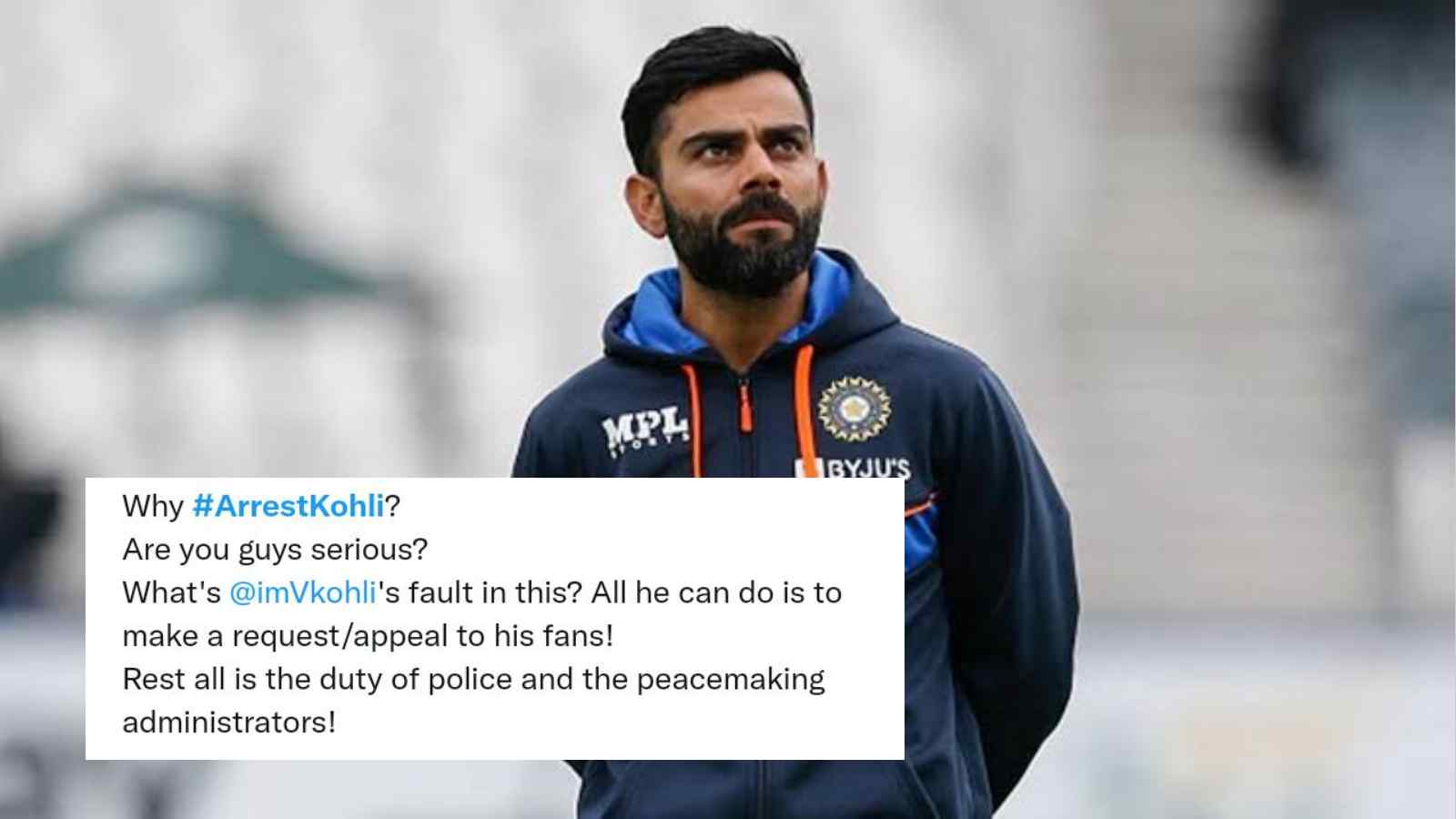 ArrestKohli