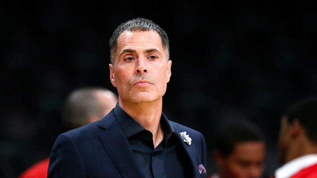 WATCH: Rob Pelinka motivates LeBron James, Lakers with highly awkward ...