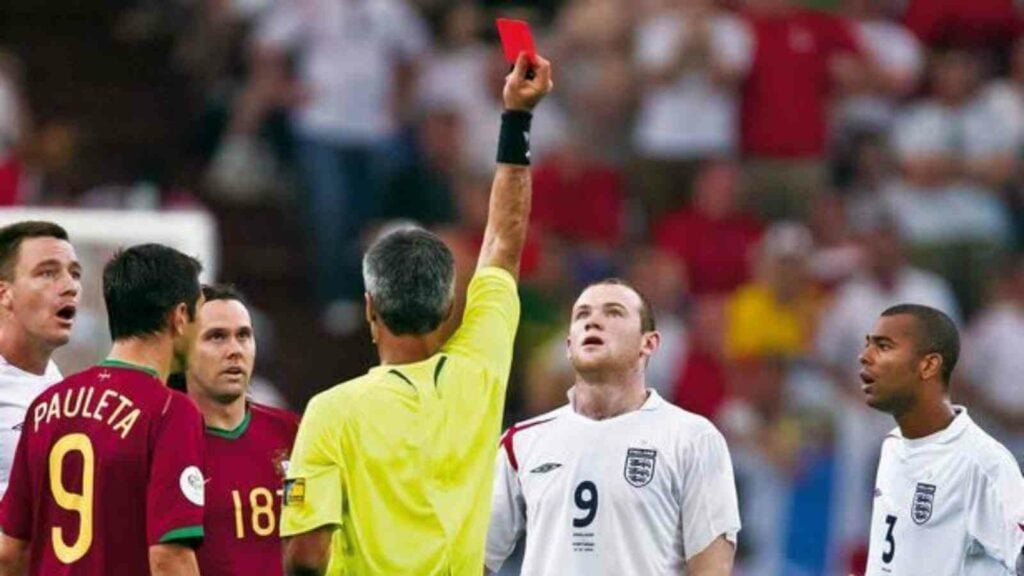 5 players with the most red cards at FIFA World Cup