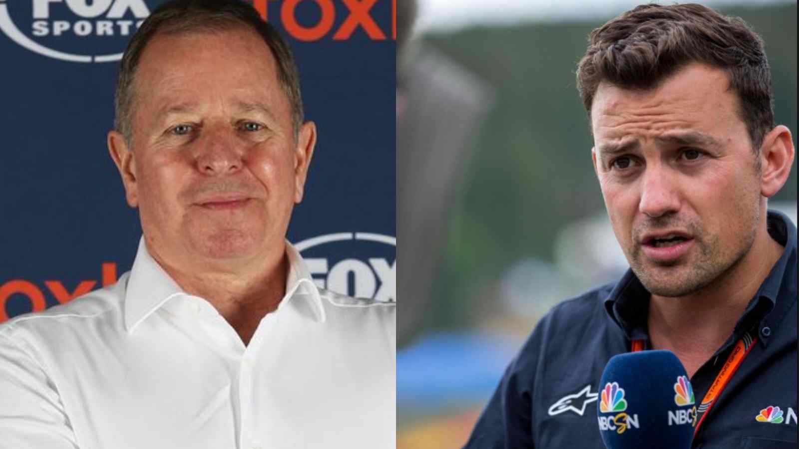 Will Buxton and Martin Brundle