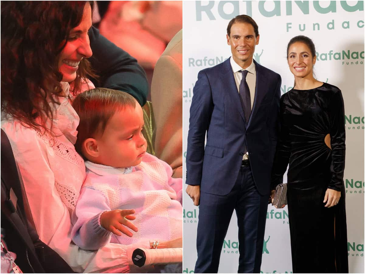 Who is Rafael Nadal’s son? All you need to know about the adorable baby stealing the show at the Netflix Slam