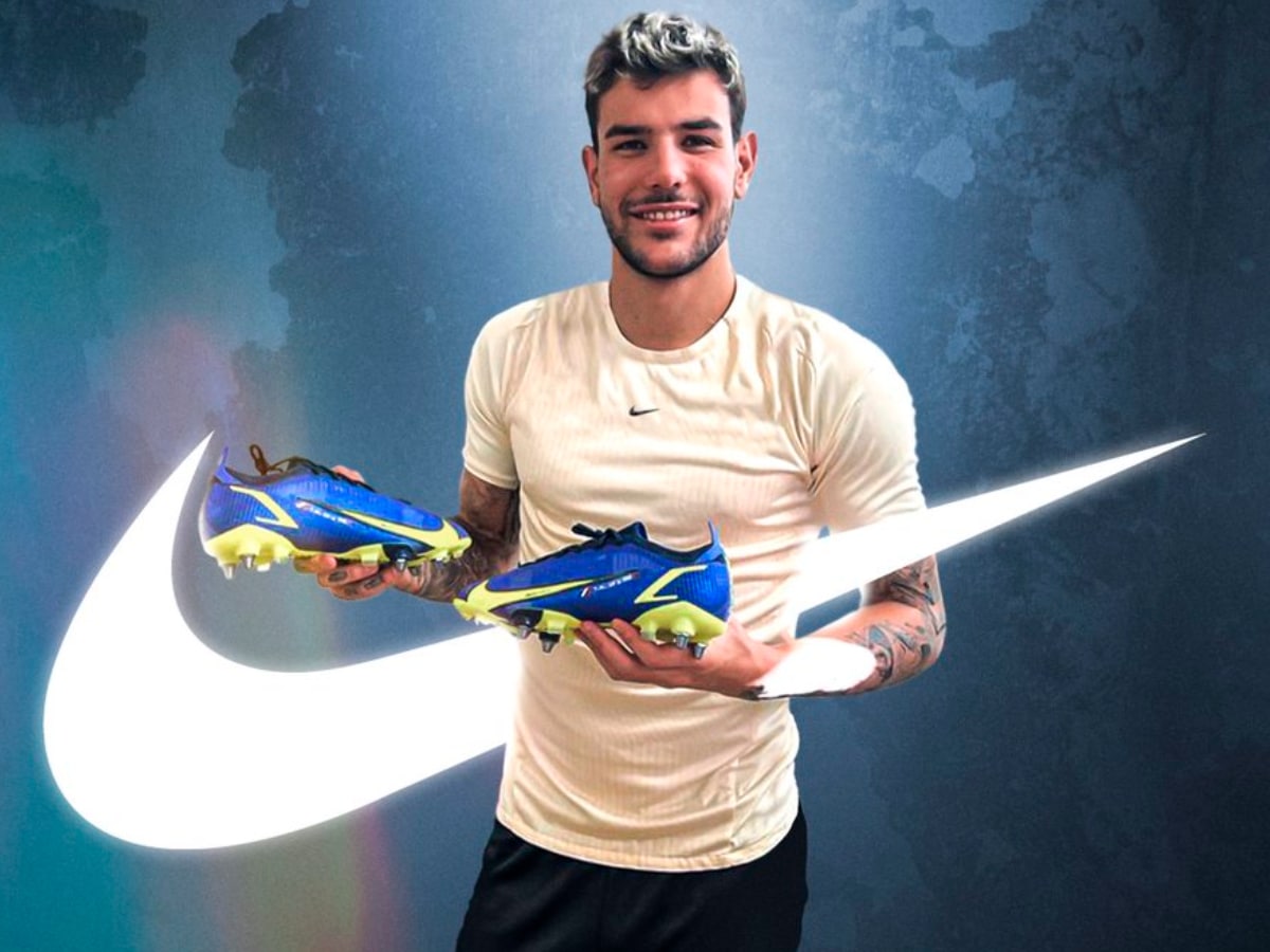 Theo Hernandez for Nike in 2021