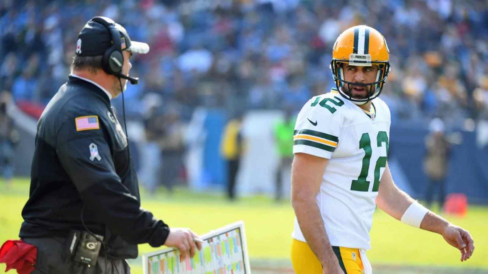 Aaron Rodgers Mike McCarthy