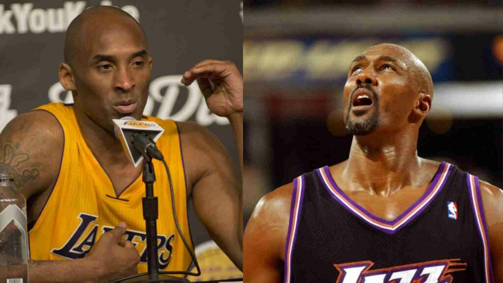 How One Phone Call Spoiled Kobe Bryants Relationship With Karl Malone Firstsportz 9968