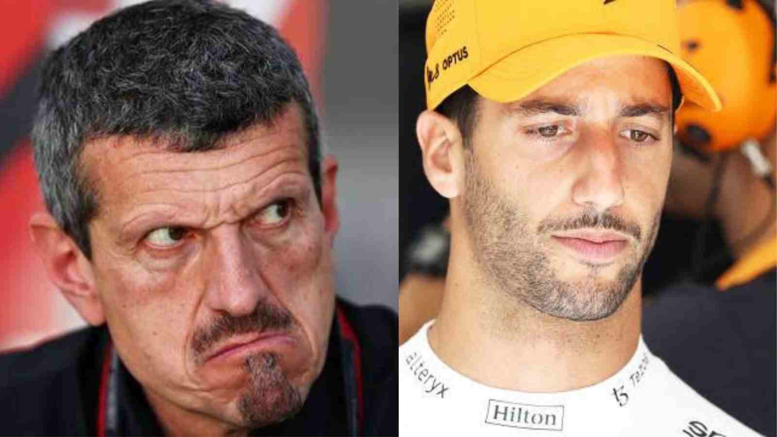 Guenther Steiner and Daniel Ricciardo