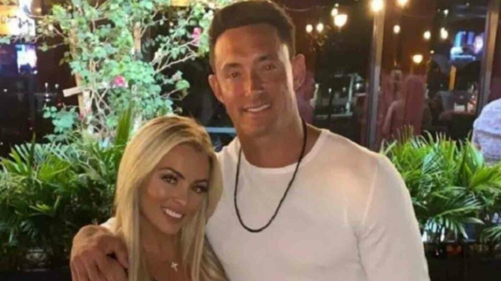 Mandy Rose with fiance Tino Sabbateli. (Image Credits- PWMania.com)