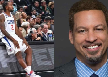 Kawhi Leonard and Chris Broussard