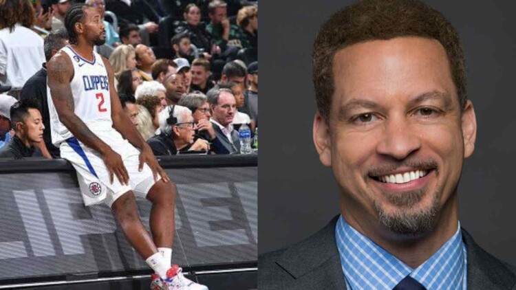Kawhi Leonard and Chris Broussard