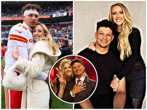 Patrick Mahomes and wife Brittany Mahomes