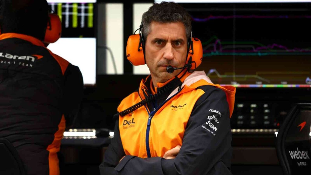 McLaren team principal Andrea Stella