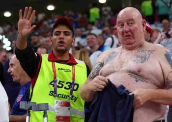 English super-fan Tango Man