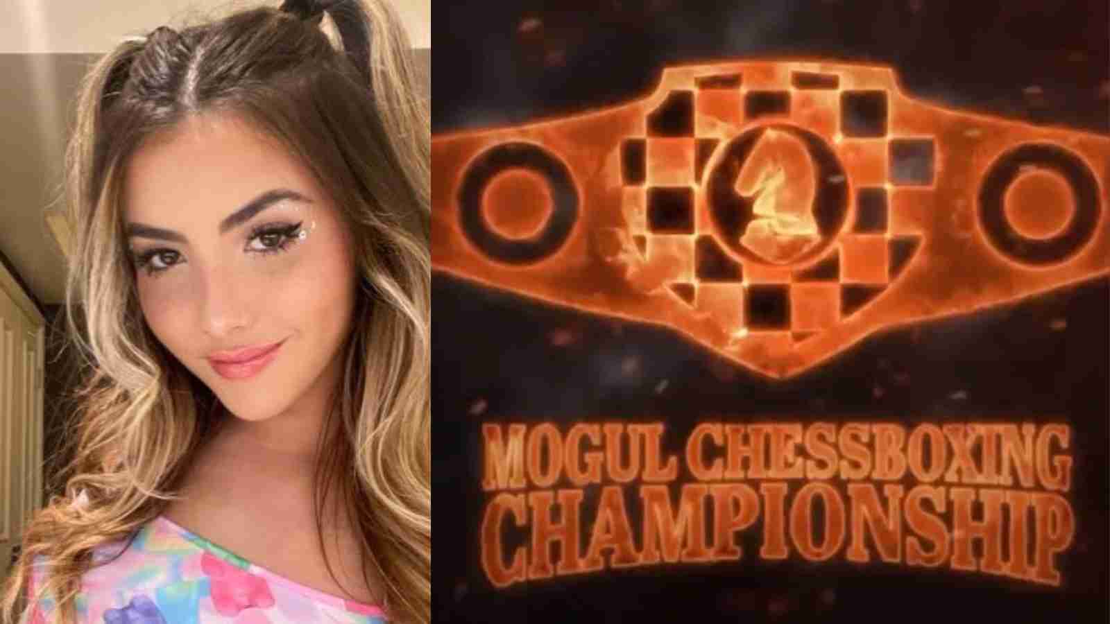 Andrea Leaks Her Upcoming Chess Boxing Fight 