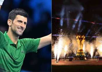 Novak Djokovic witnessed the glorious FIFA World Cup 2022 final