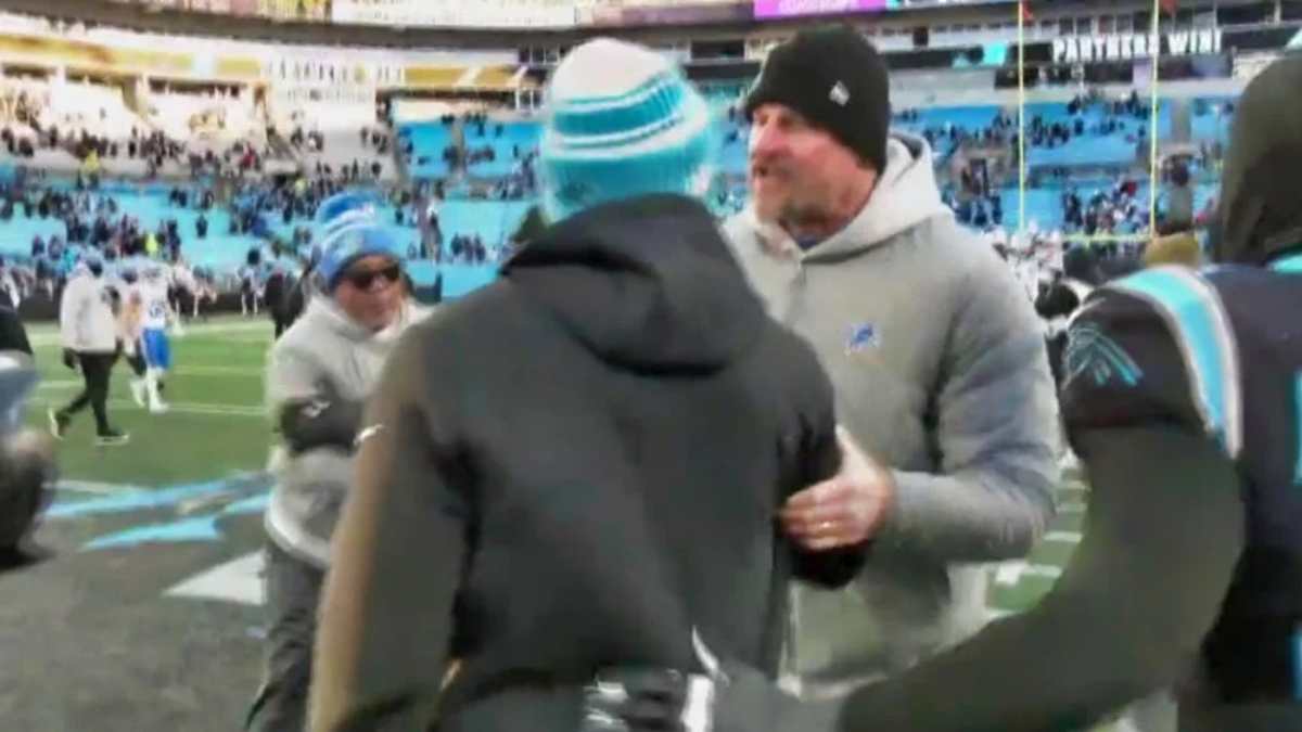 “F***ing great job,” Lions’ Dan Campbell showers NSFW praises for Panthers HC Steve Wilks after losing to them