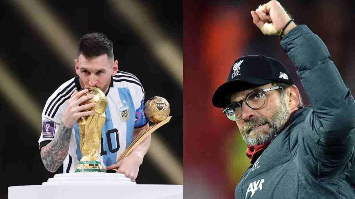 Liverpool manager Jurgen Klopp hails Lionel Messi as the “the greatest footballer,” of his lifetime following the Argentine’s 2022 FIFA World Cup heroics