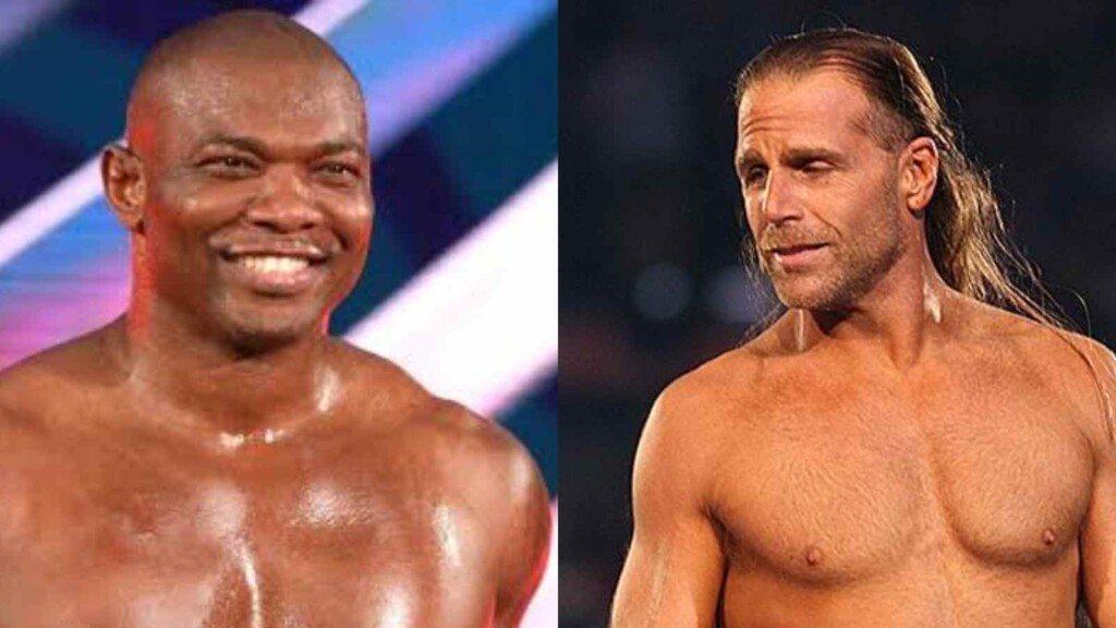 Shelton Benjamin and Shawn Michaels