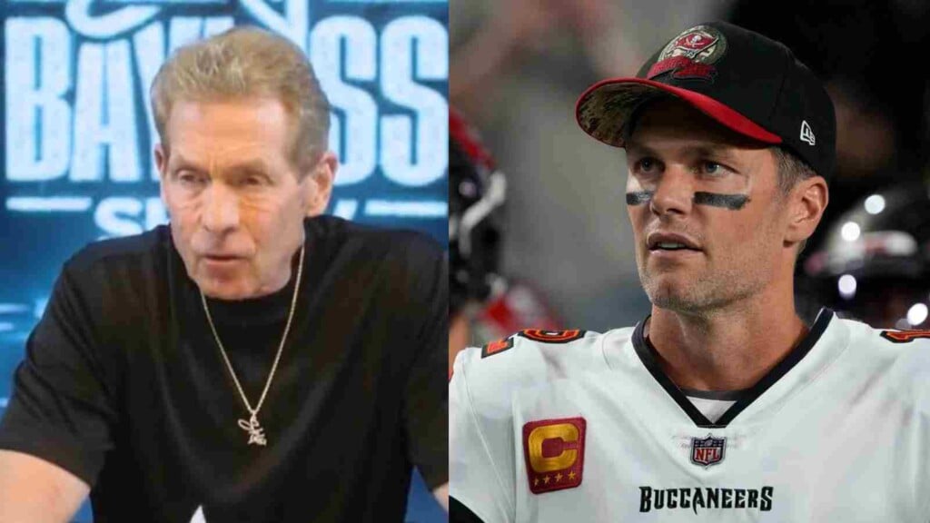 Skip Bayless and Tom Brady