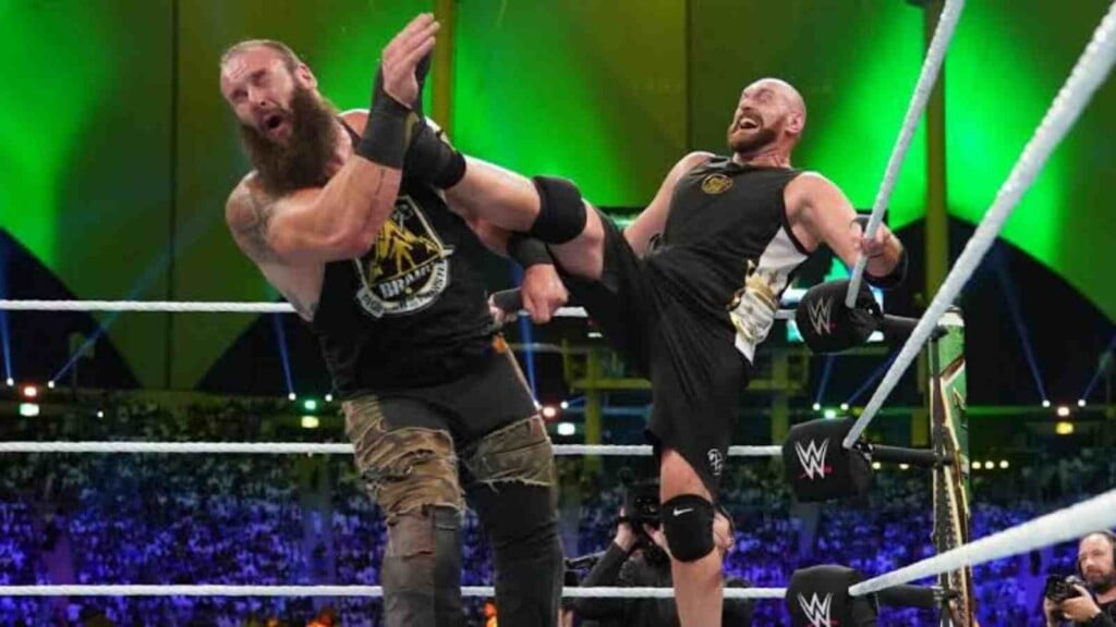 Tyson Fury and Braun Strowman faced each other in 2019