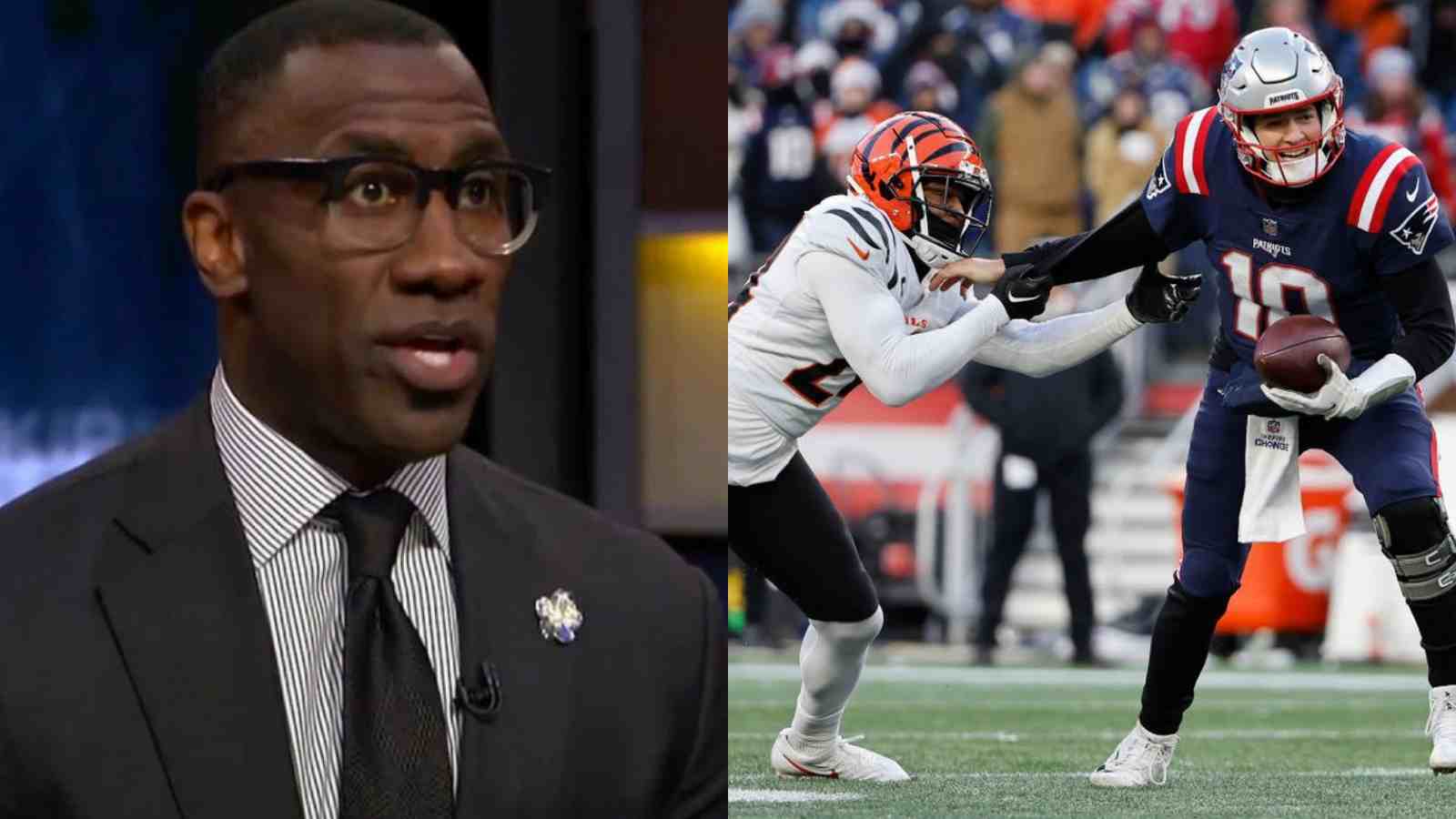 “Stop lying!” Shannon Sharpe loses his cool over ‘CHEAP SHOT’ Mac Jones and slams him for defending his controversial block against the Bengals