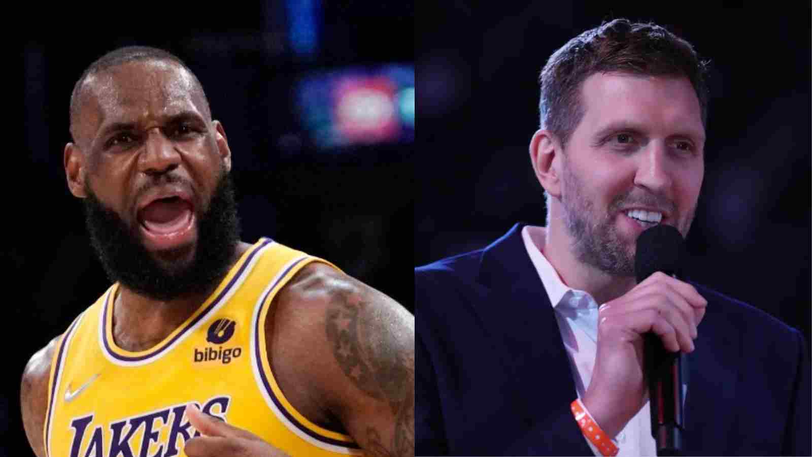 Dirk Nowitzki believes he’ll soon run out of arguments for Michael Jordan in the GOAT debate once LeBron James gets the All-Time scoring record