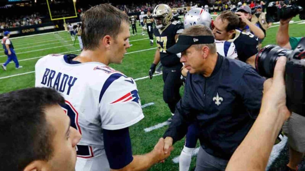 Tom Brady and Sean Payton