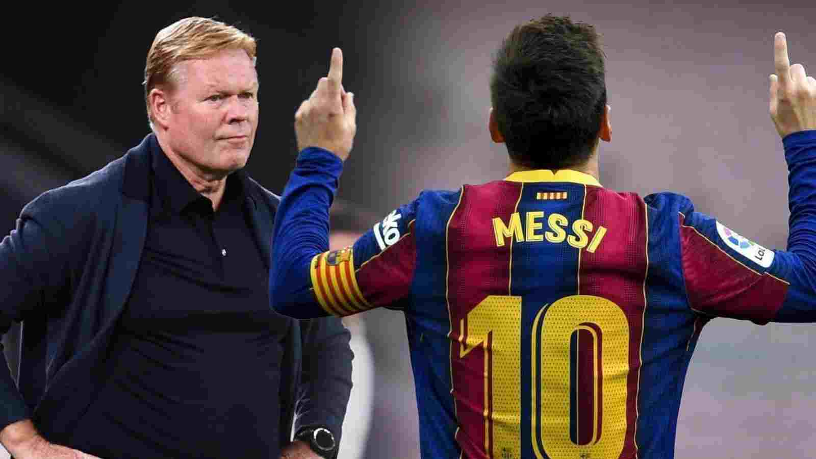 “I want the best player in the world to stay,” When Ronald Koeman insisted on Lionel Messi’s Barcelona contract renewal before transfer blunder