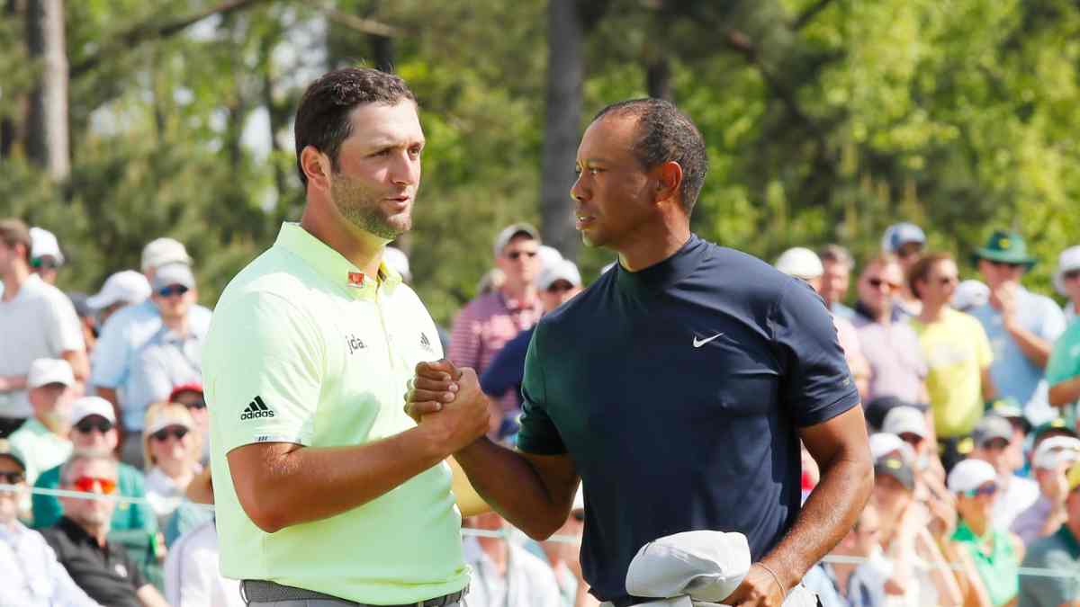 “Students of the golf swing” – Tiger Woods and Jon Rahm share notes of golf technique on field, fans fascinated by exchange