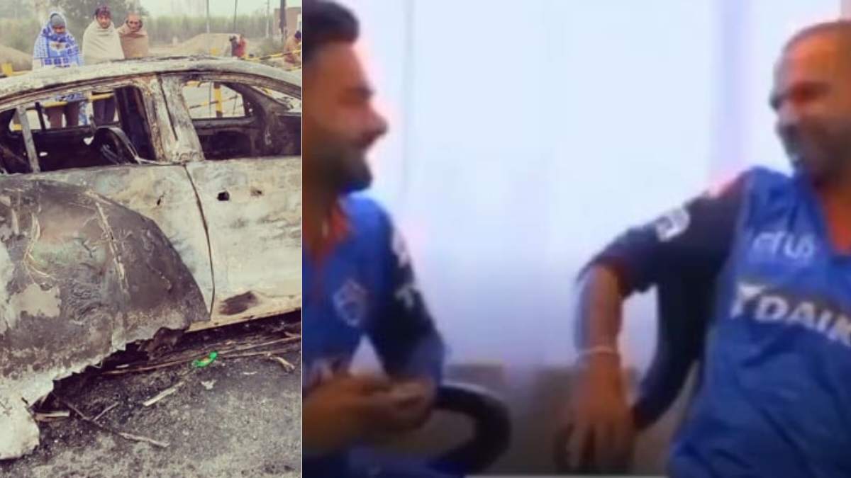 WATCH: “Gaadi aaram se chalaya kar,” Old video of Shikhar Dhawan advising Rishabh Pant goes viral after  wicketkeeper’s car crash