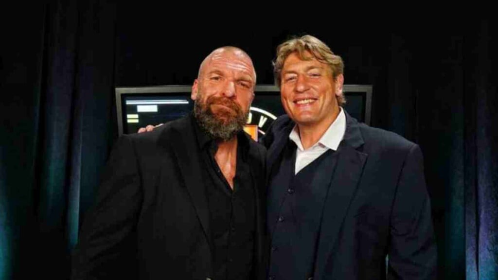 William Regal with Triple H in WWE