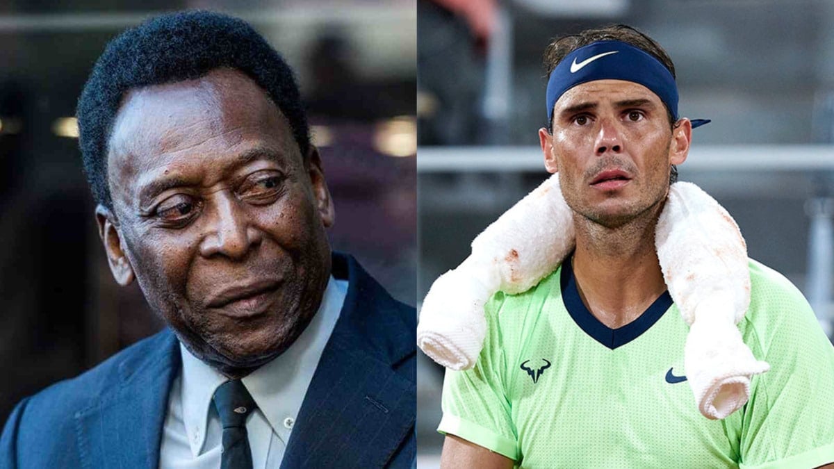 Rafael Nadal pens a heartfelt tribute to Pele after the Brazilian legend’s demise