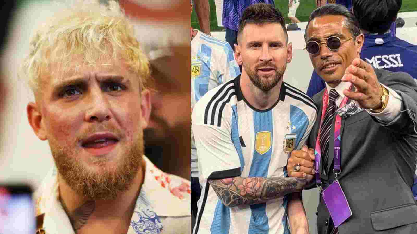 “Dude been disrespecting GOATs,” Jake Paul furious over celebrity chef Salt Bae’s antics at Qatar World Cup final