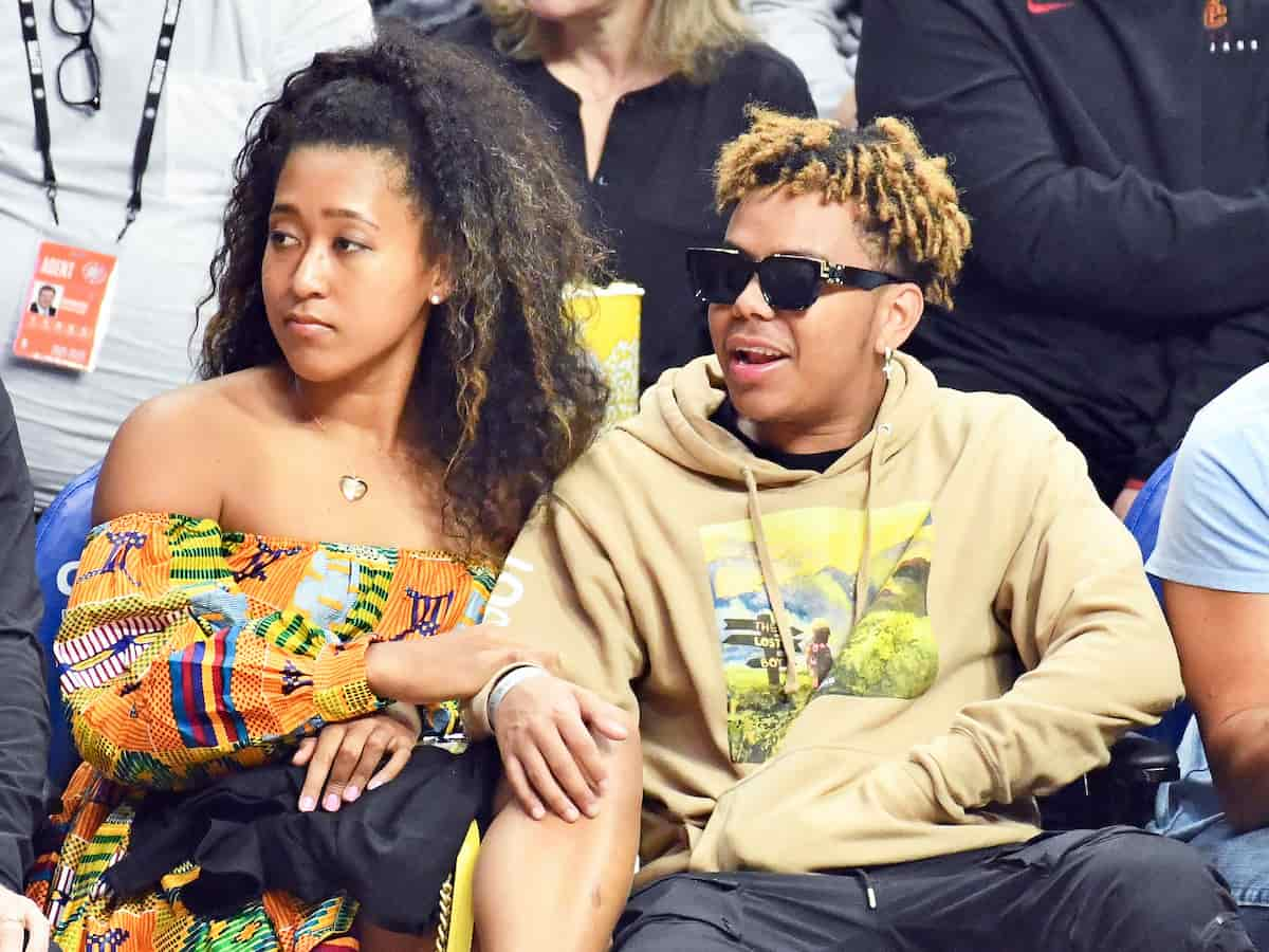 Naomi Osaka with boyfriend Cordae