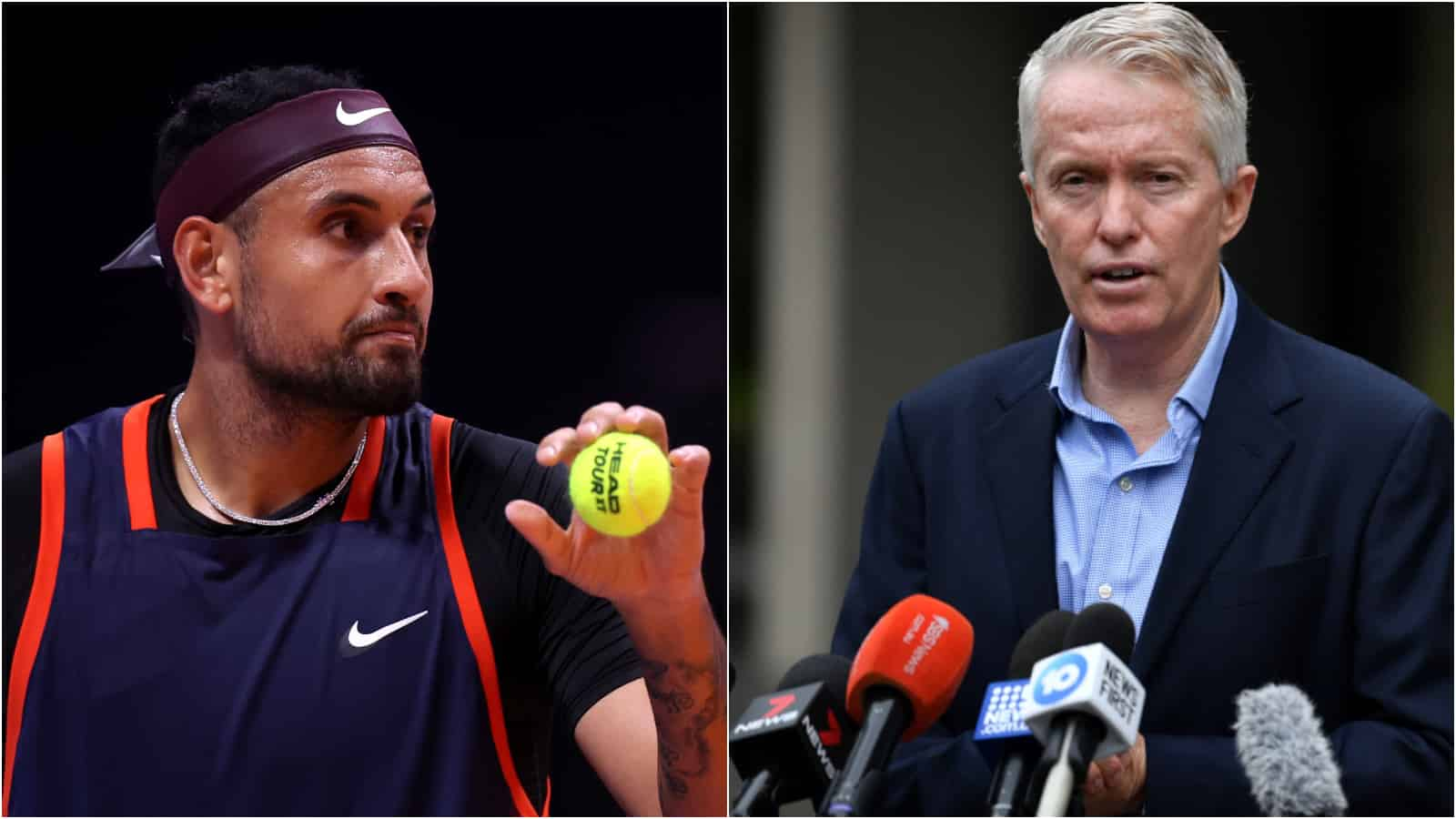 “Not that straightforward,” Craig Tiley unsure if Nick Kyrgios can manage to win the 2023 Australian Open