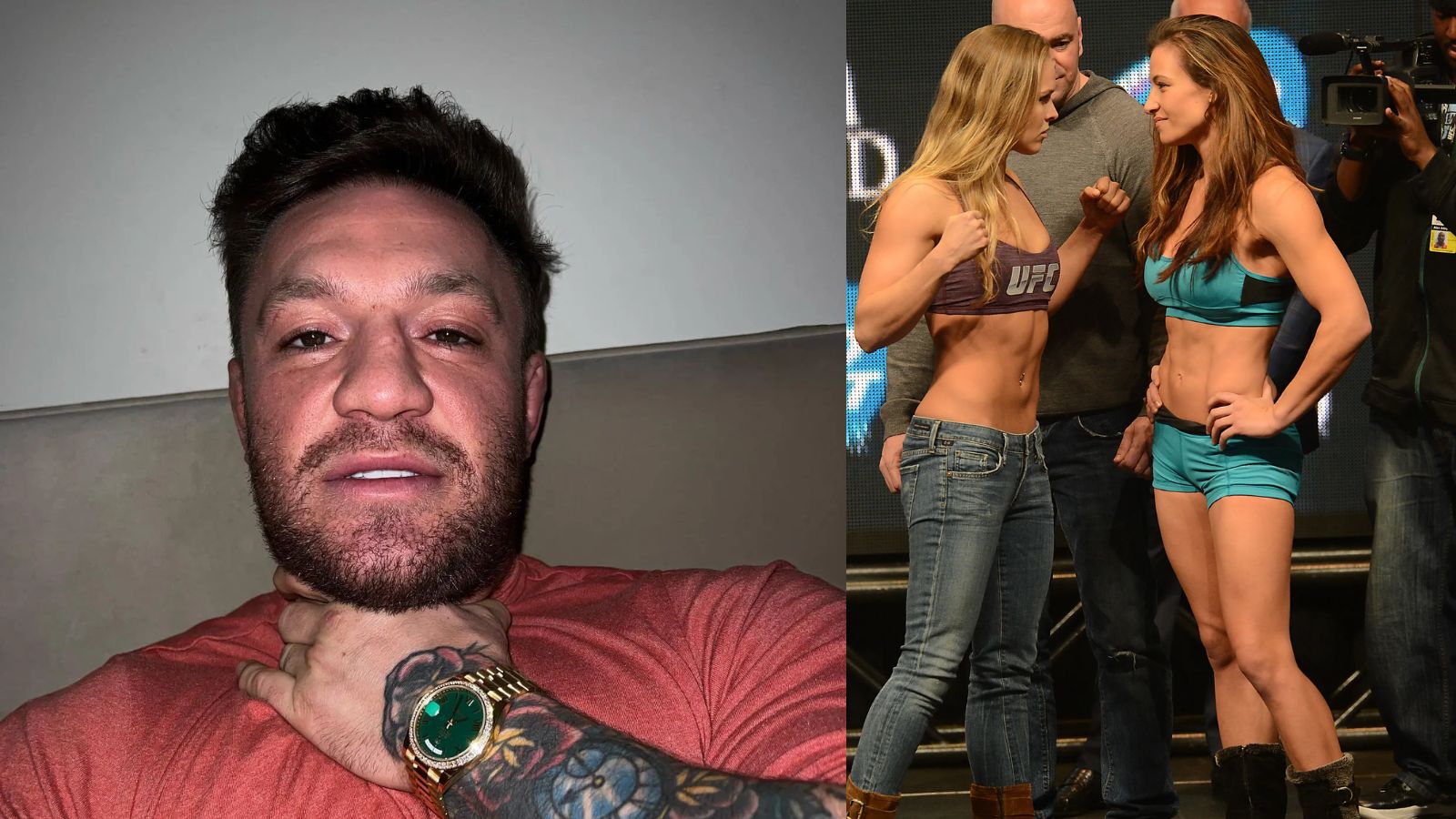 When Conor McGregor made vile comments about Ronda Rousey and Miesha Tate