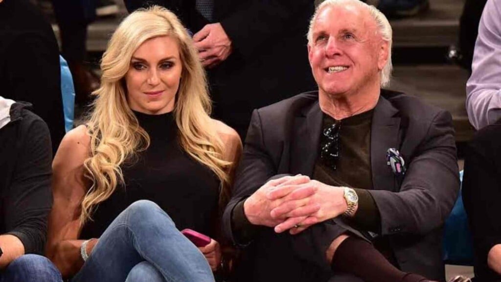 Ric Flair with Charlotte Flair