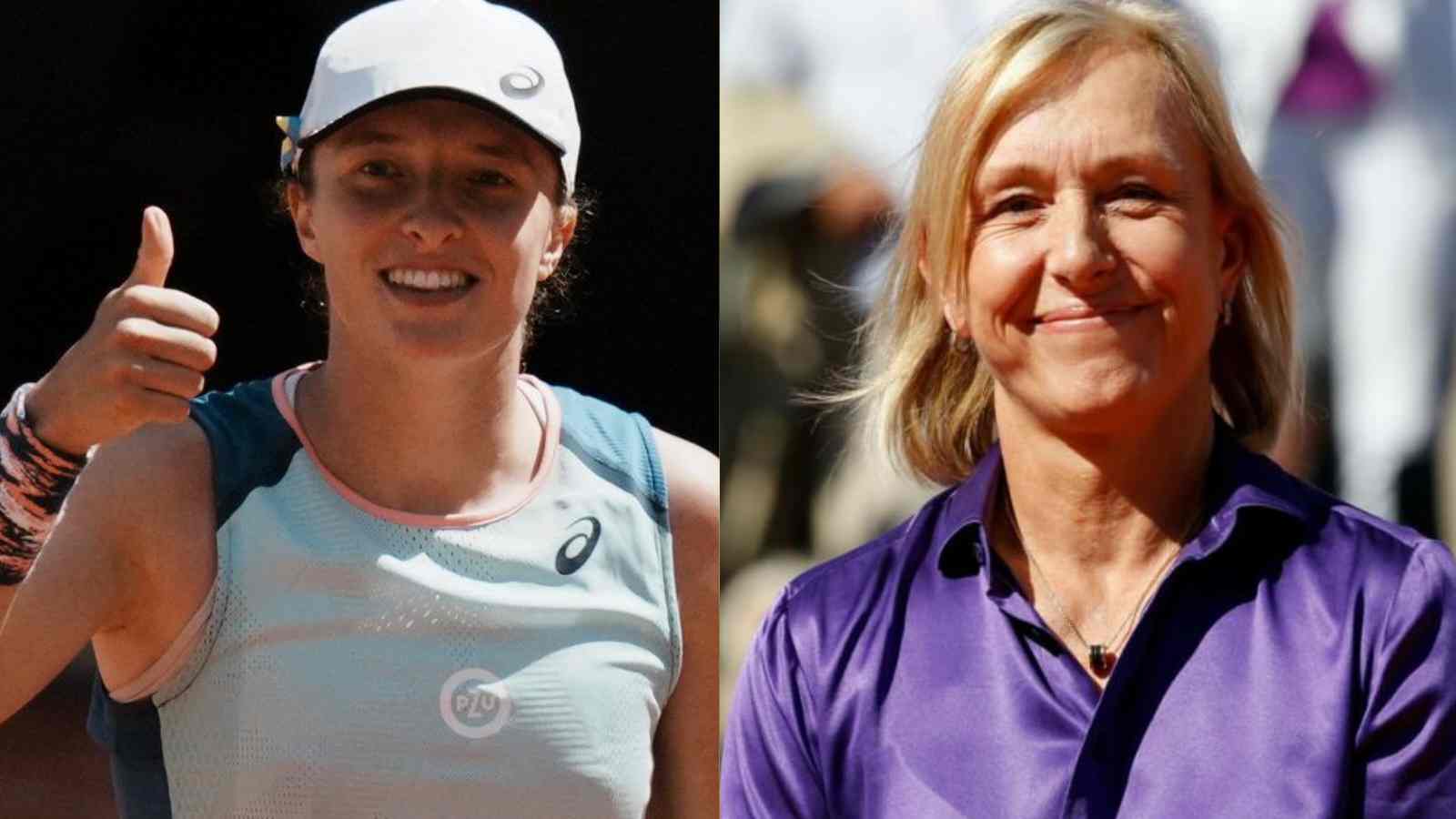 Martina Navratilova believes Iga Swiatek will continue to dominate 2023 season as World No.1