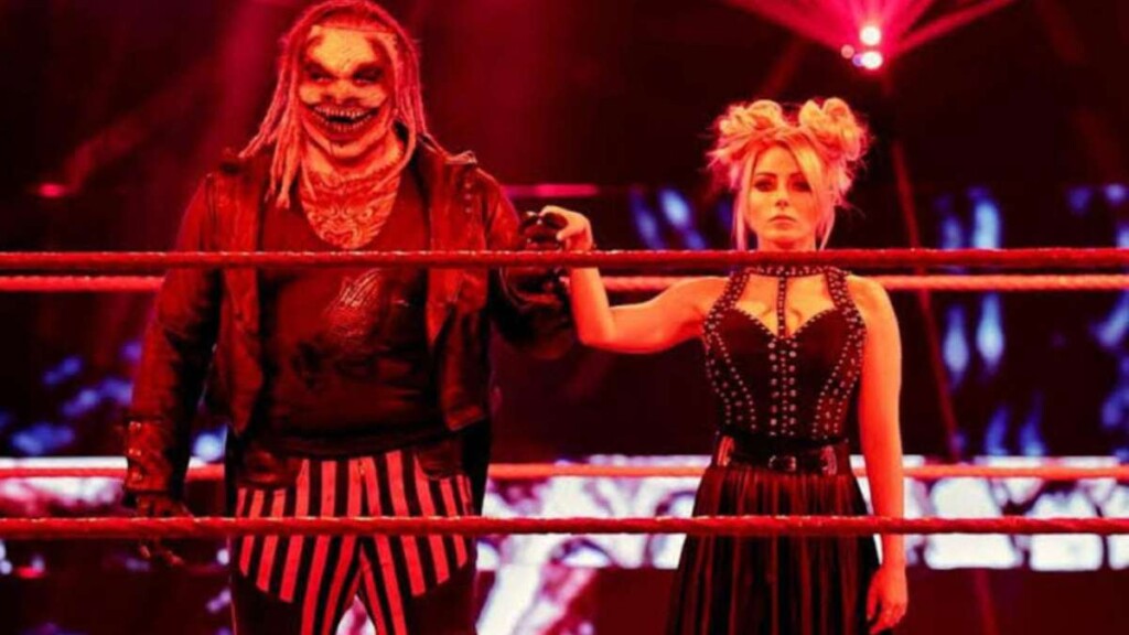 Alexa Bliss with Bray Wyatt (Image Credits- Forbes)