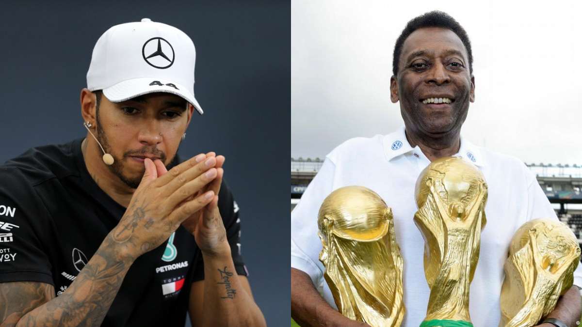 “Will inspire us forever and always” – Lewis Hamilton pays a touching tribute to the late Brazilian football great, Pele