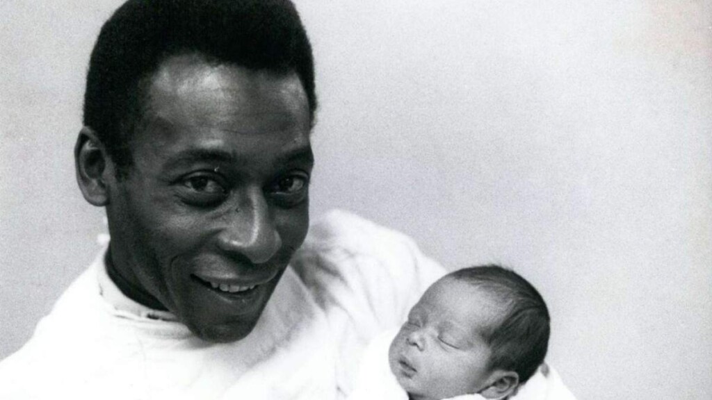 Pele and Jennifer Cholby Arantes do Nascimento