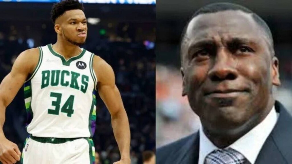 Giannis Antetokounmpo and Shannon Sharpe