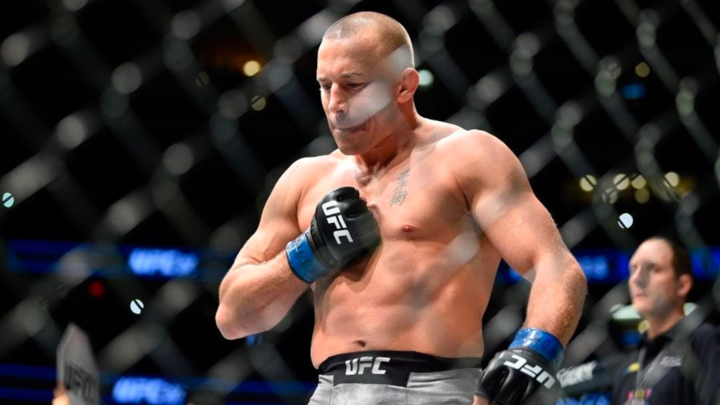 Georges St-Pierre at UFC 217