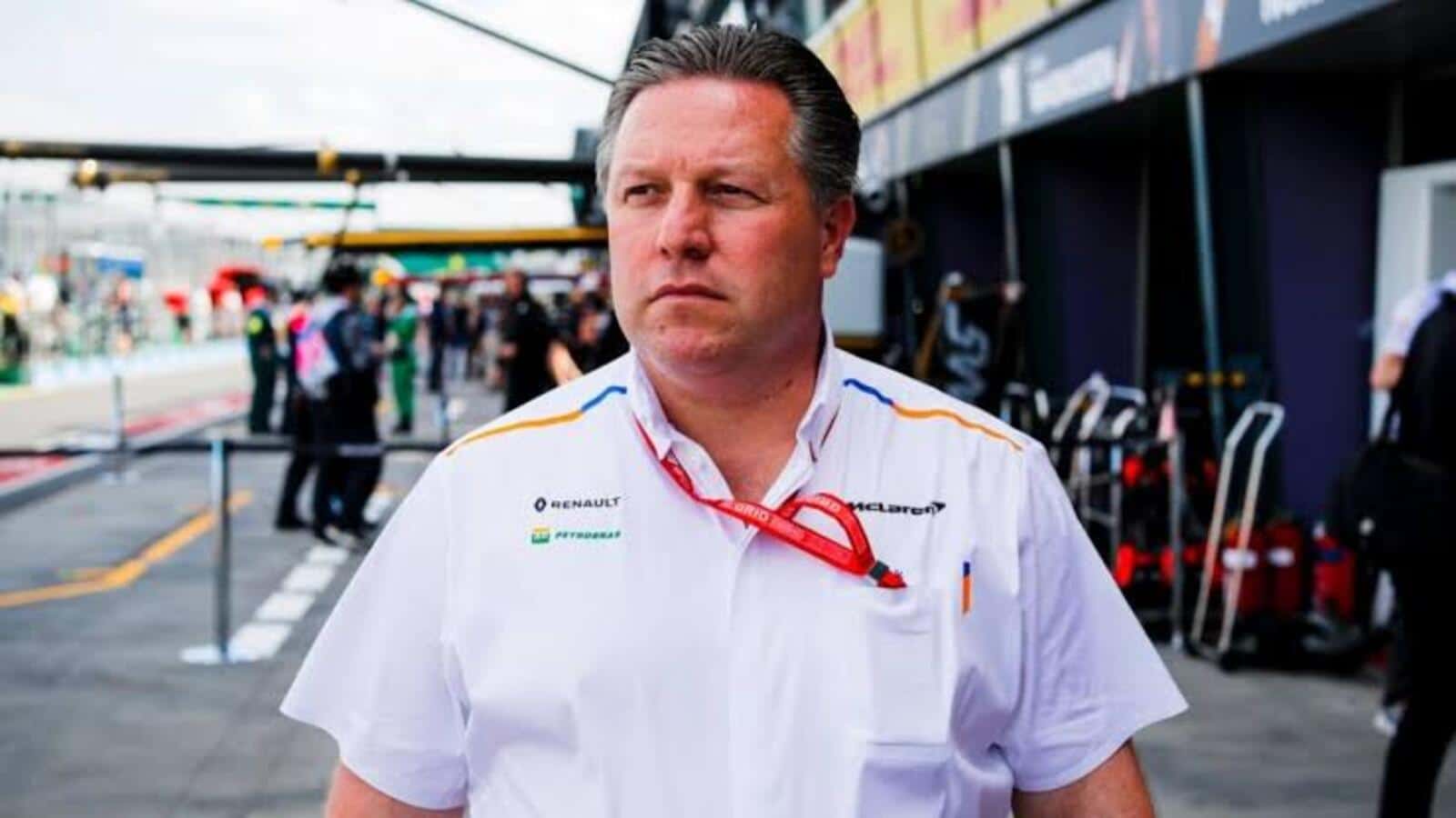 “Not every start of a race has to be a new political agenda,” Zak Brown backs the FIA for their ruling on the drivers taking any political stand