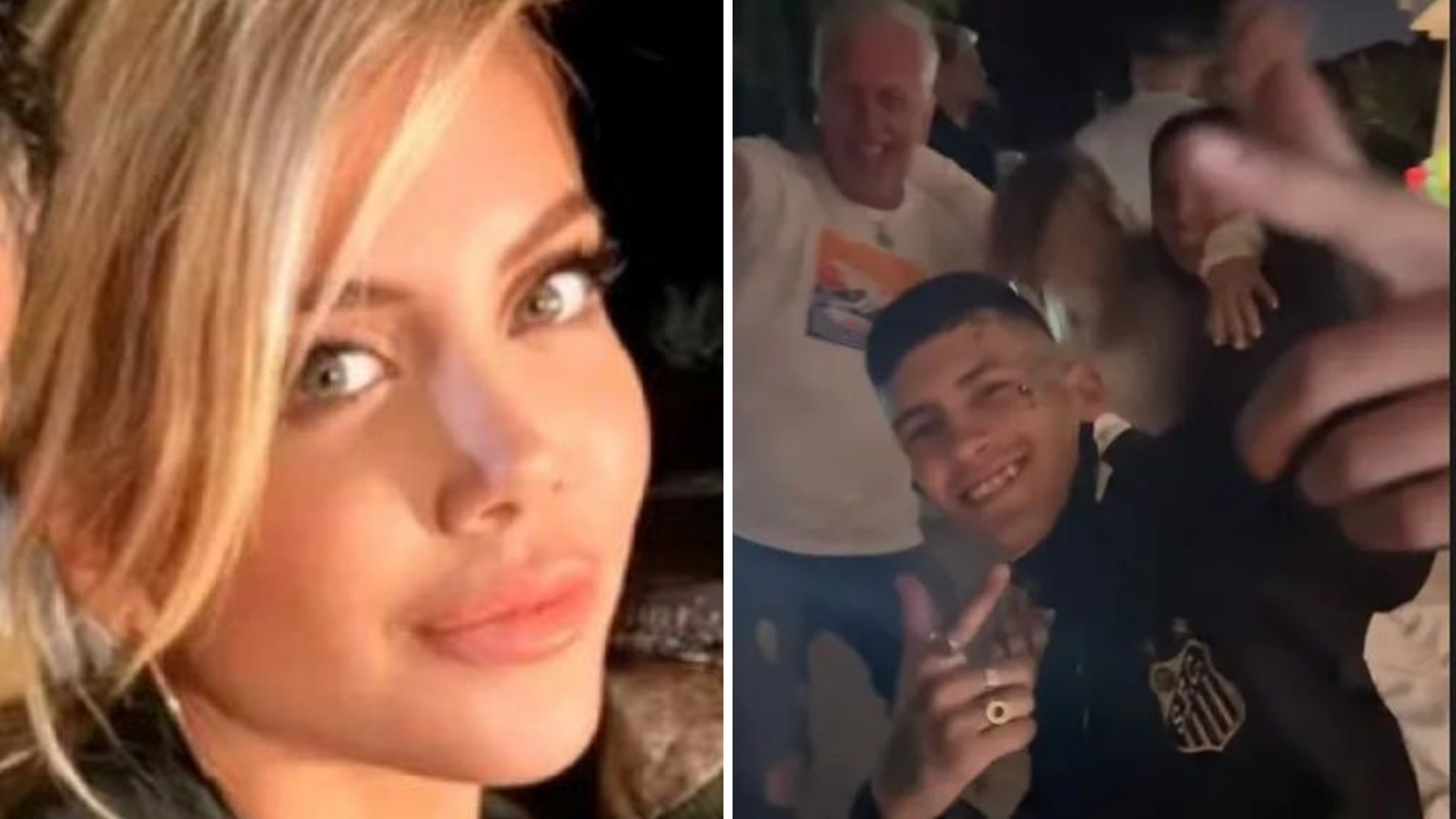 Wanda Nara’s rumoured boyfriend L-Gante put on a special Christmas show for Mauro Icardi’s ex and her family