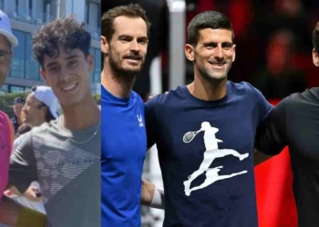 Daniel Vallejo with Rafael Nadal, Big 4