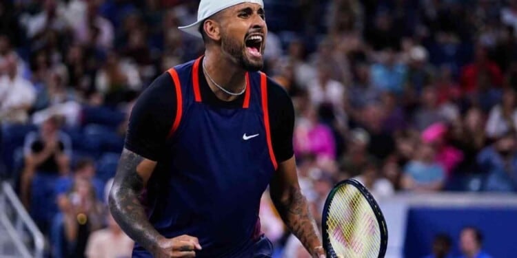 Nick Kyrgios takes a dig at authorities after a Portuguese player went unpunished for almost knocking out his opponent